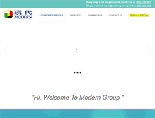 Tablet Screenshot of modern-access.com